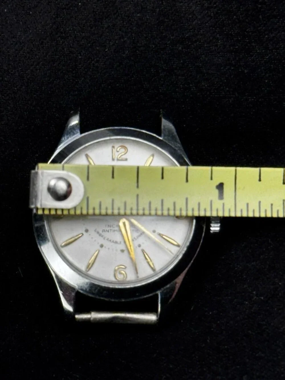 Vintage Polarus Swiss Watch 17 Jewels Incabloc Manual Wind EFFEM Meyer 1950s